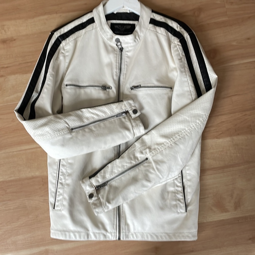 Wilson’s faux Leather Moto Jacket Men’s Small